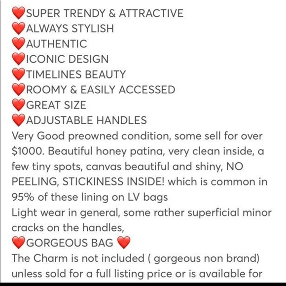 ❌❌SOLD❌❌🎁AUTH LV BUCKET GM GORG EUC CLASSIC🎁 - Picture 8 of 9